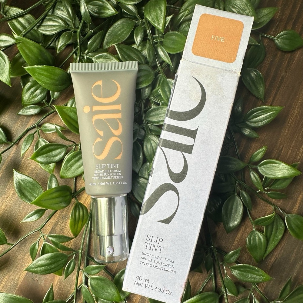 Saie Slip Tint SPF 35 Sunscreen Tinted Moisturizer - Shade FIVE 5 - BNIB